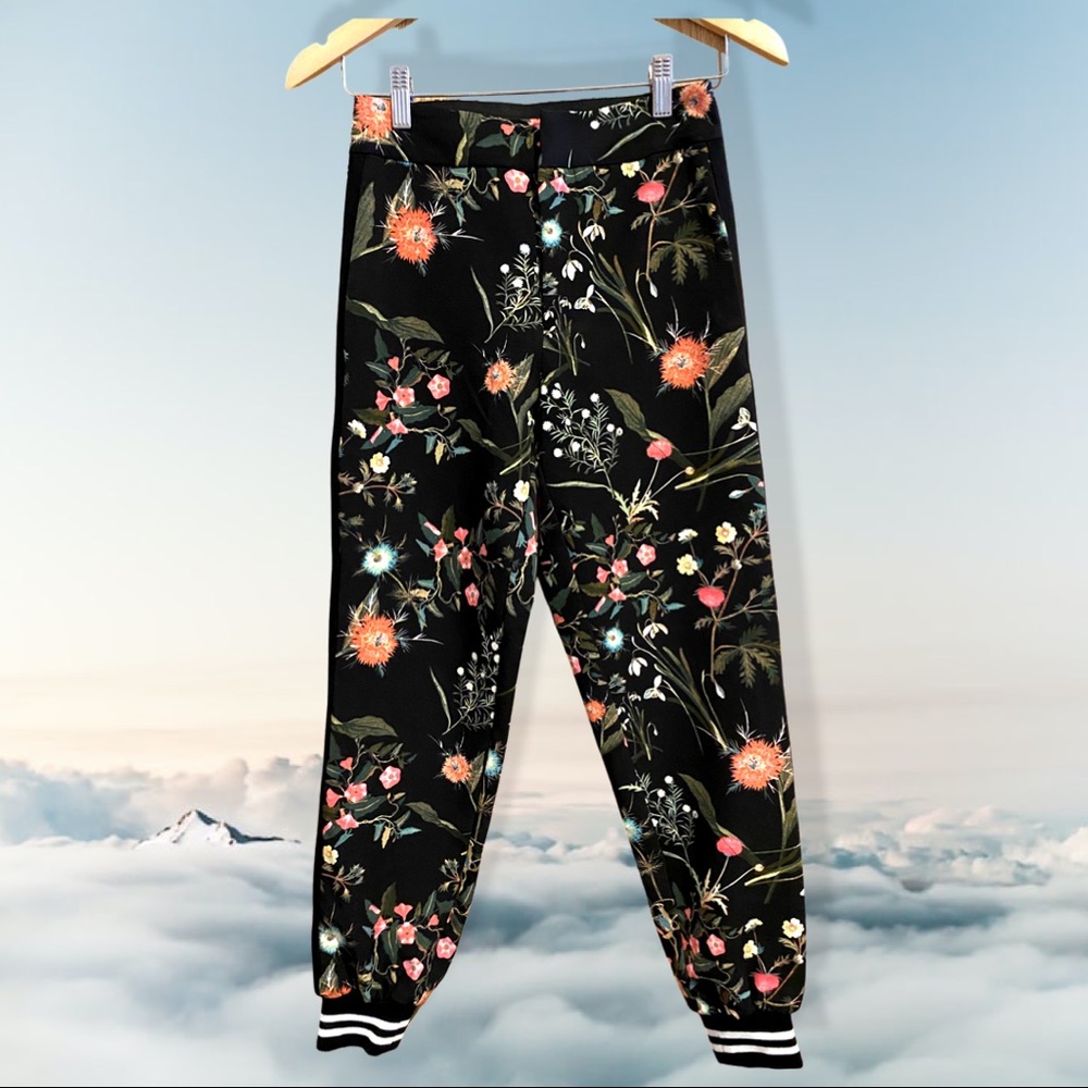 RACHEL Rachel Roy's Carin Black Printed Joggers
